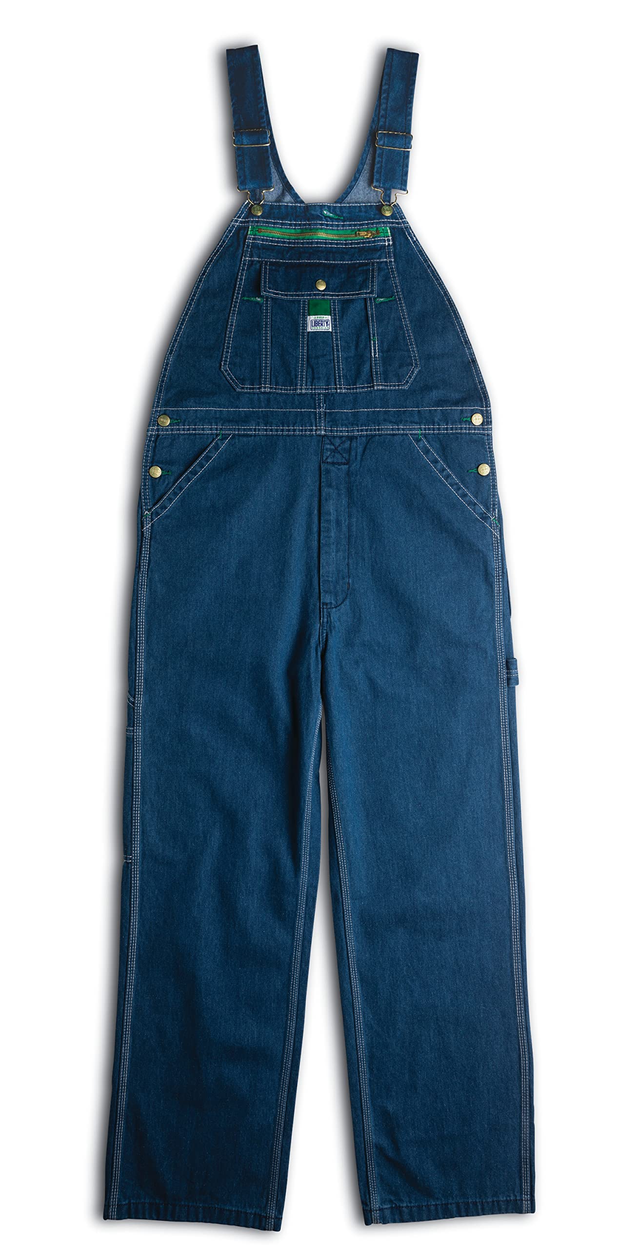 Liberty Men's Denim Stonewashed Bib Overall