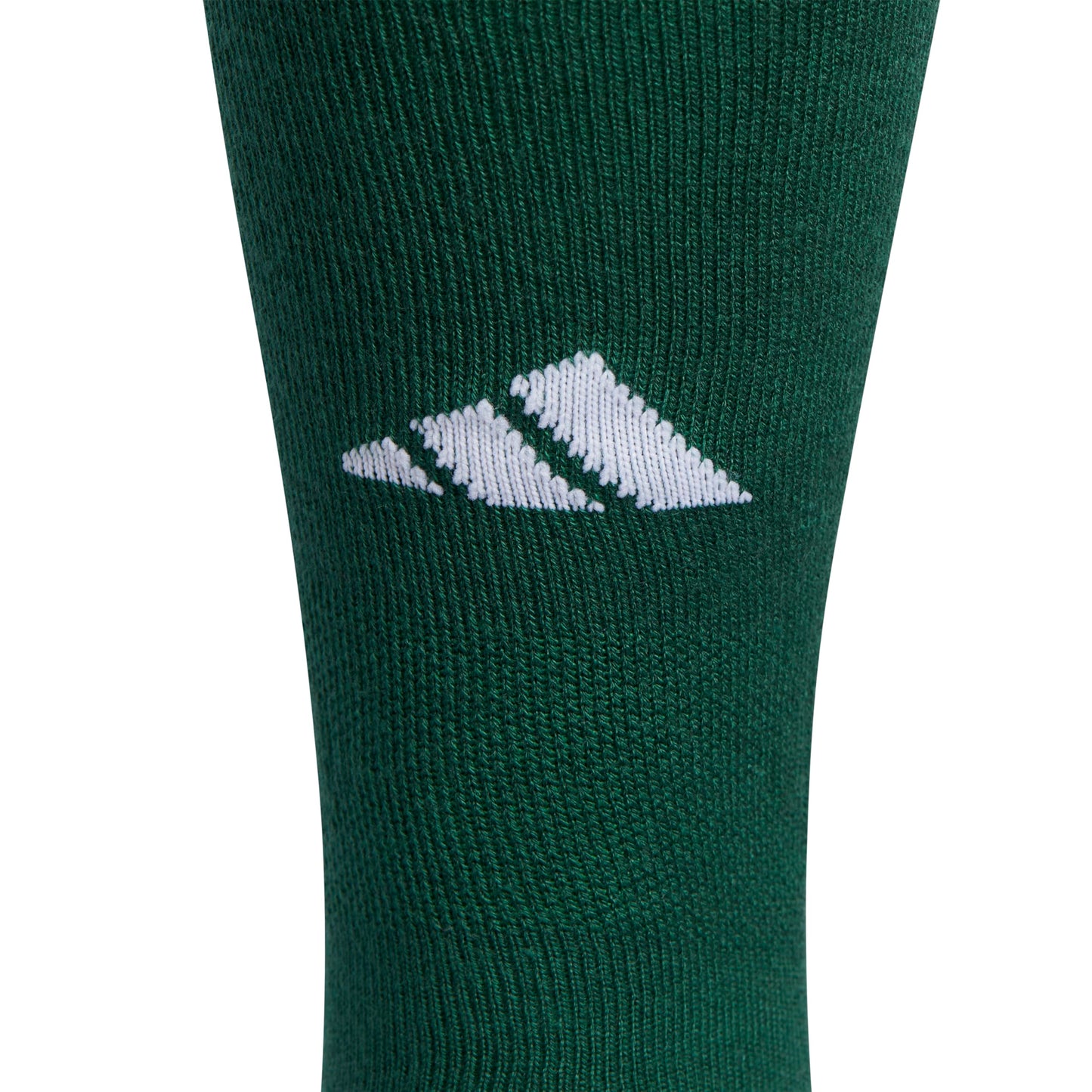 adidas Utility All Sport Socks for Men, Women, Youth Boys and Girls, 1-Pack, Team Dark Green/White/2, Medium