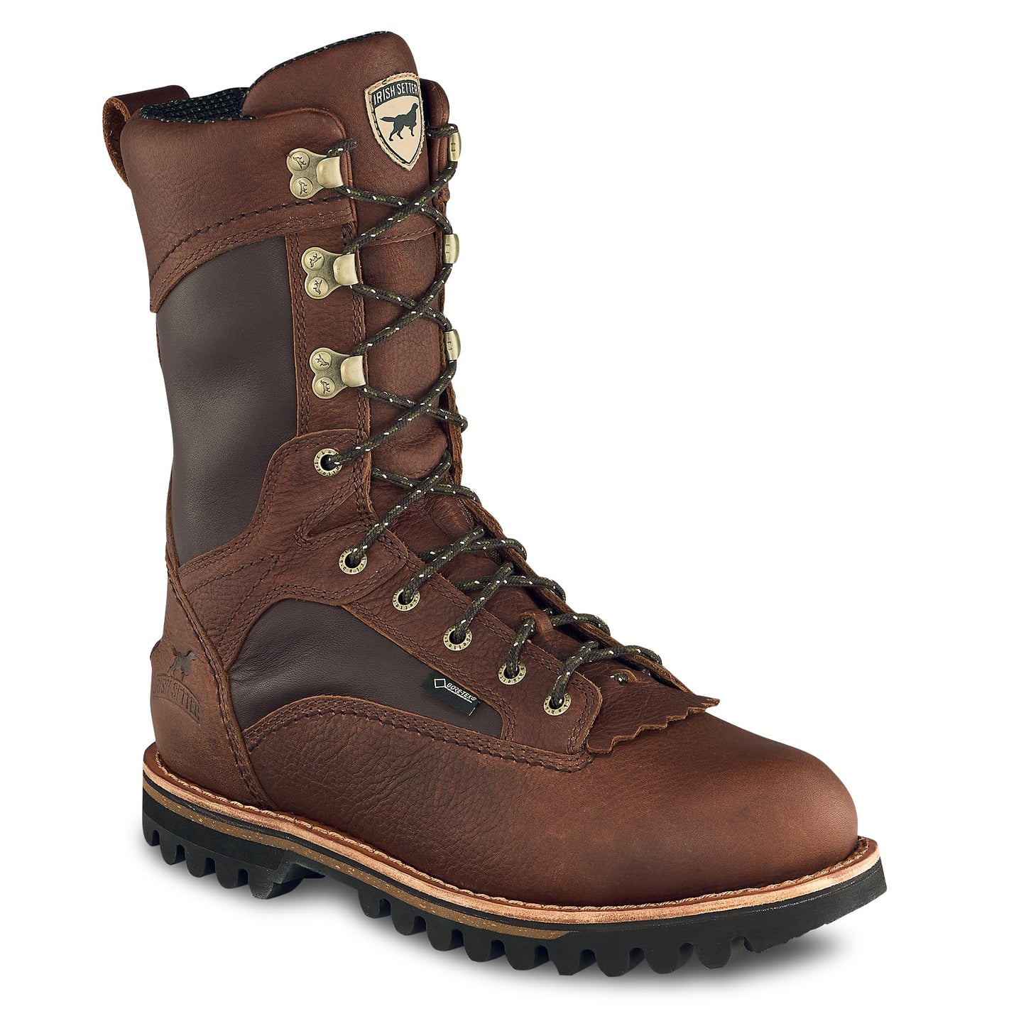 Irish Setter, Elk Tracker, Men’s, 12", Waterproof, Insulated 600g, Hunting Boot, Brown