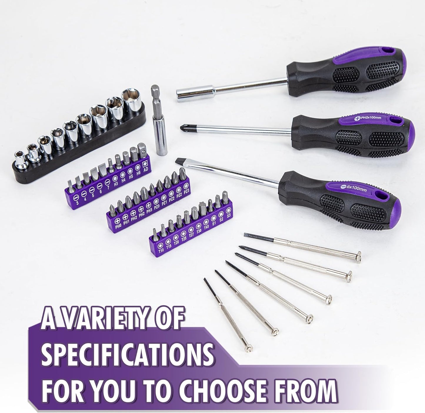 CARTMAN 148 Piece Automotive and Household Tool Set Perfect for Car Enthusiasts and DIY Home Repairs