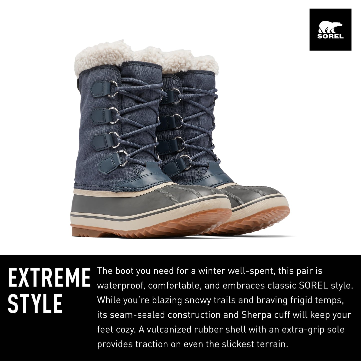 SOREL Men's 1964 Pac Nylon Waterproof Boot