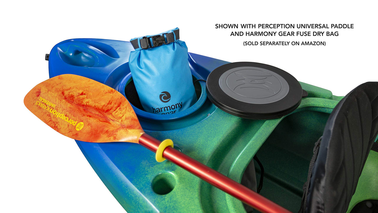 Perception Flash 9.5 | Sit Inside Kayak | Rod Holders and Rear Storage | 9' 6"