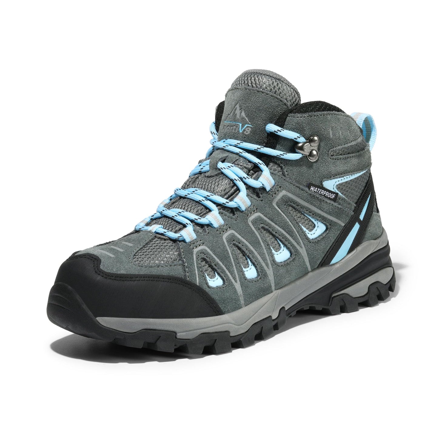 NORTIV 8 Women's Waterproof Hiking Boots Outdoor Trekking Camping Trail Hiking Boot