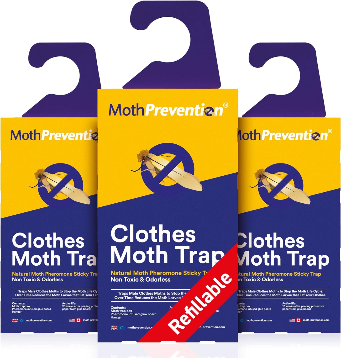 Sevin Insect Killer 2-in-1 Moth Traps - 5-Pack For Closets & Pantries ( Clothes & Food Moth Killer With Pheromones) Spider Repellent Indoor Sevin Insect Killer 2-in-1 Moth Traps - 5-Pack For Closets & Pantries ( Clothes & Food Moth Killer With Pheromones) Spider Repellent Indoor