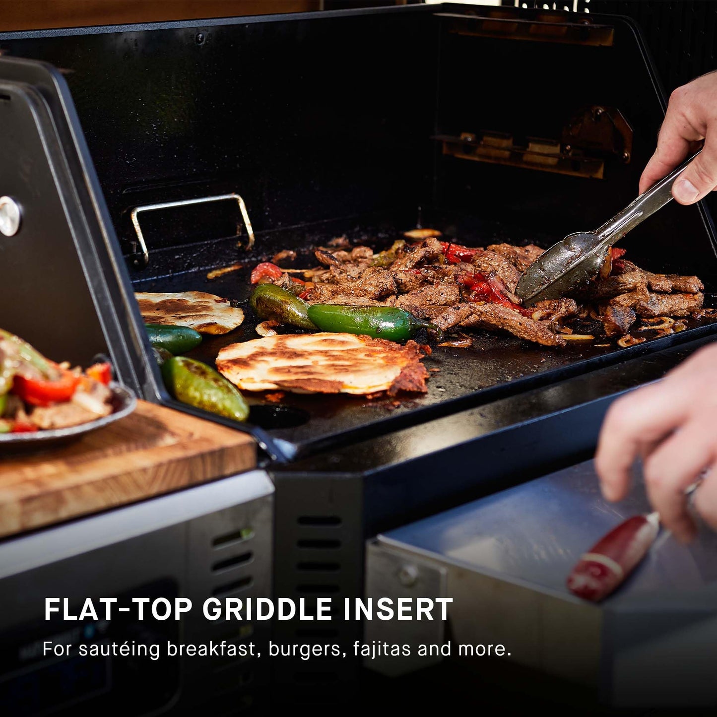 Masterbuilt® Gravity Series® 600 Digital Charcoal Grill and Smoker,WiFi Technology, GravityFed™ Charcoal Hopper, 600 Cooking Sq. Inches, Reversible Smoke&Sear Cast Iron Grates, Black, Model MB20041023