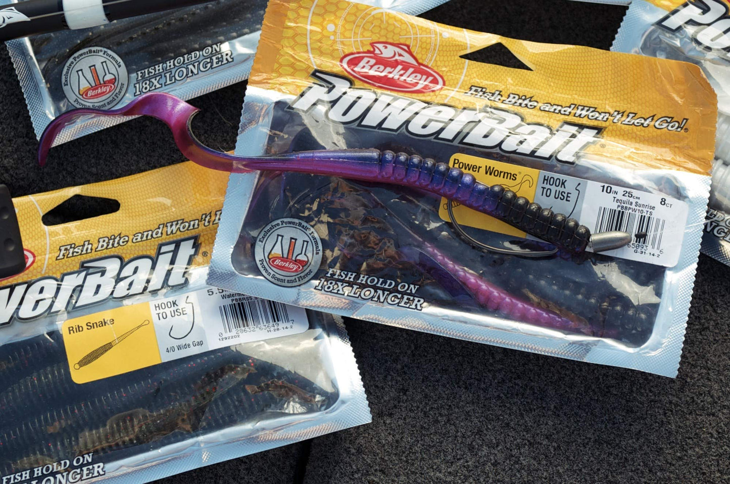 Berkley PowerBait Power Worms Fishing Soft Bait