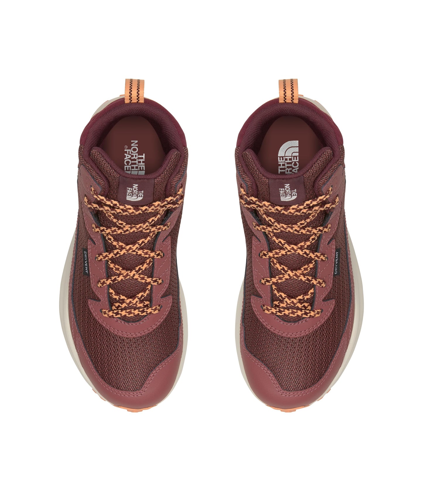 THE NORTH FACE Kids' Fastpack Hiker Mid Waterproof Shoe | Rockered Eva Midsole, Grippy Rubber Outsole