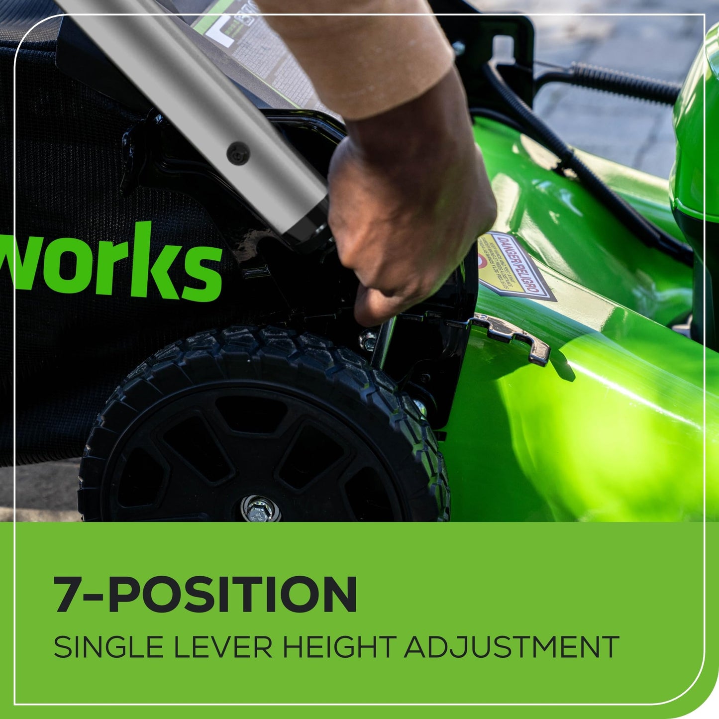Greenworks 80V 21" Brushless Cordless (Push) Lawn Mower (75+ Compatible Tools), (2) 2.0Ah Batteries and 30 Minute Rapid Charger Included