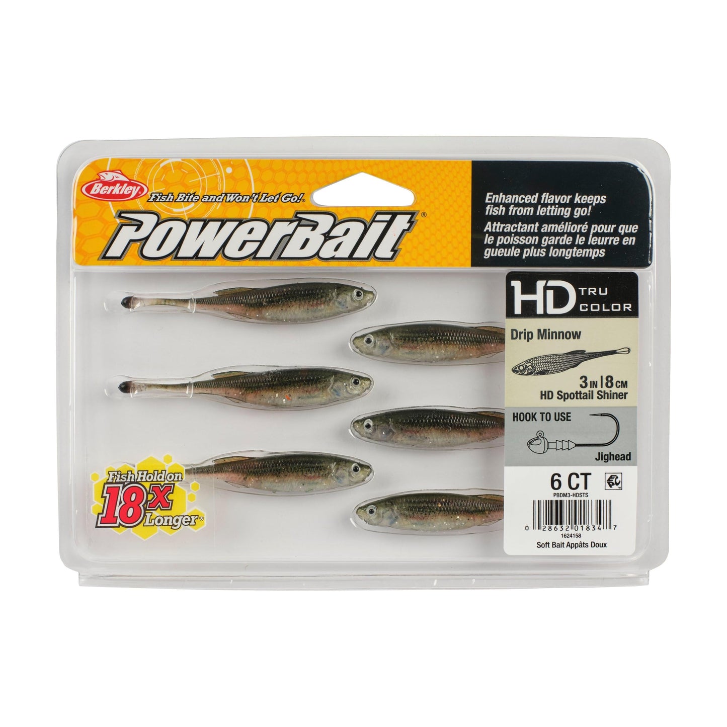 Berkley PowerBait Drip Minnow Fishing Soft Bait