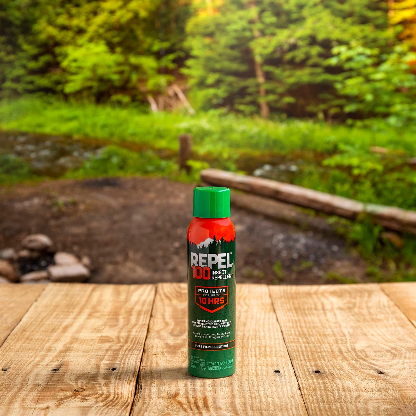 Repel 100 Insect Repellent, Pump Spray, 4-Fluid Ounces, 10-Hour Protection