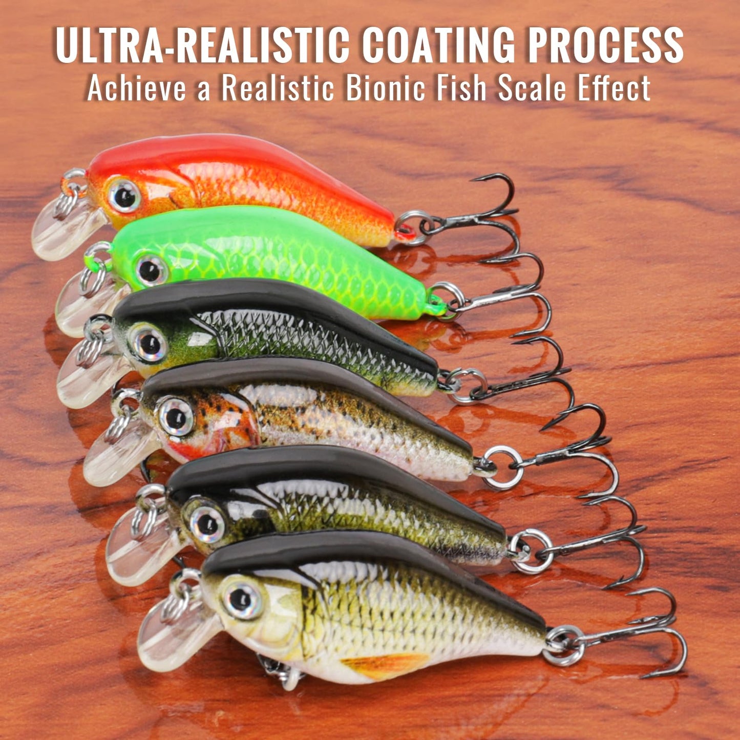 TRUSCEND Swimmax for Saltwater and Freshwater, Realistic Fishing Lures for Bass Trout Crappie Walleye Pike Bluegill Salmon, Swimbait for Bass Fishing, Amazing Fishing Gear Gifts for Family Fishing