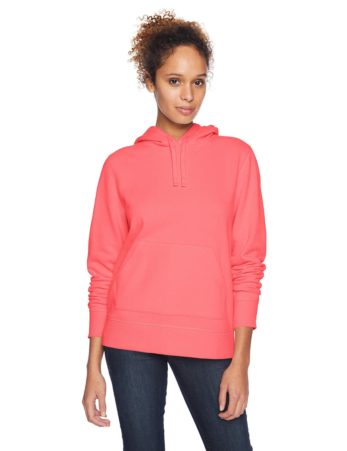 Amazon Essentials Women's Regular-Fit Fleece Pullover Hoodie (Available in Plus Size)