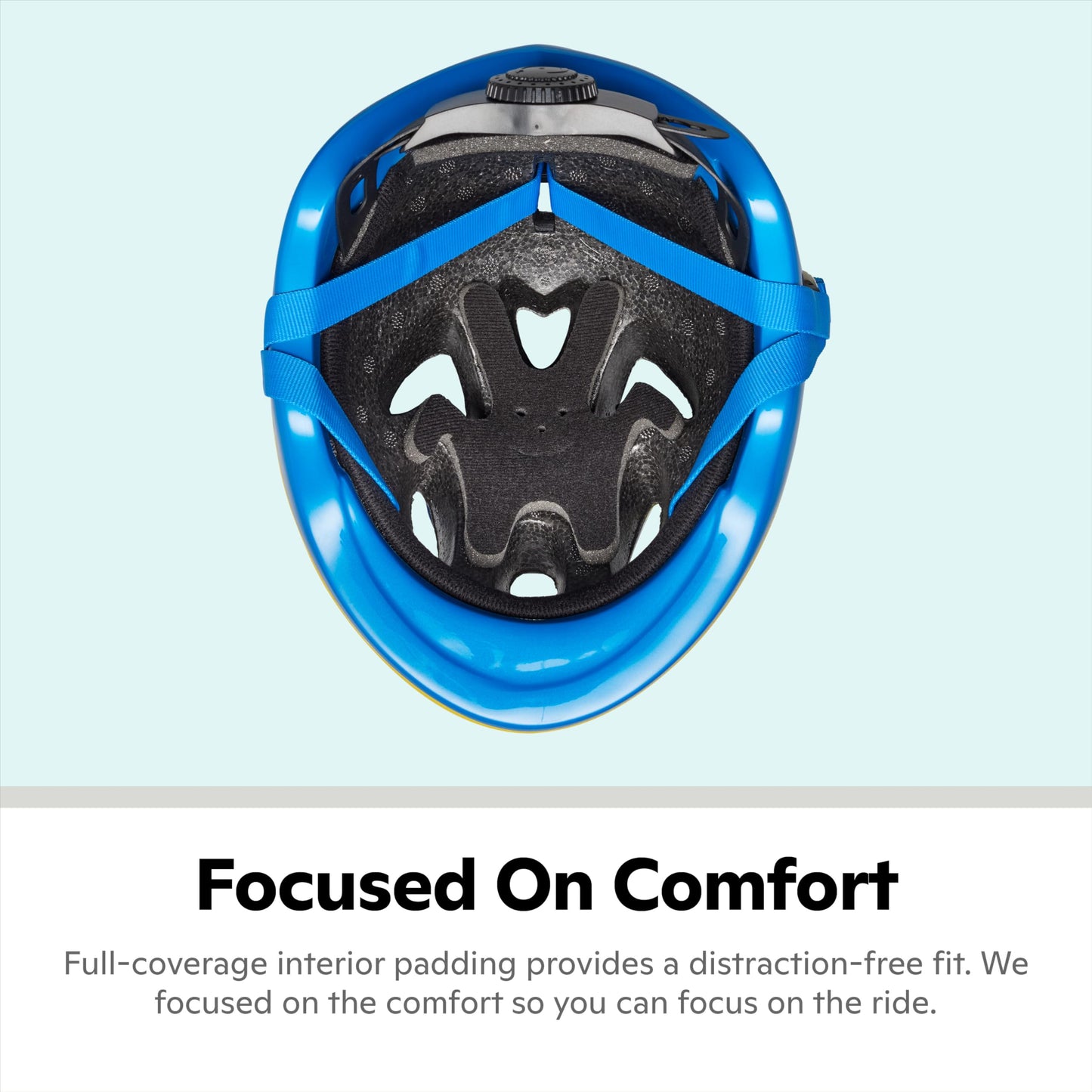 Schwinn Classic Bike Helmet for Kids, Blue Space Design, 44-50 cm Helmet for Kids Ages 1-3, Ultra Lightweight, Adjustable Dial, Full Coverage with Vented Airflow, Infant and Toddler Bike Helmet