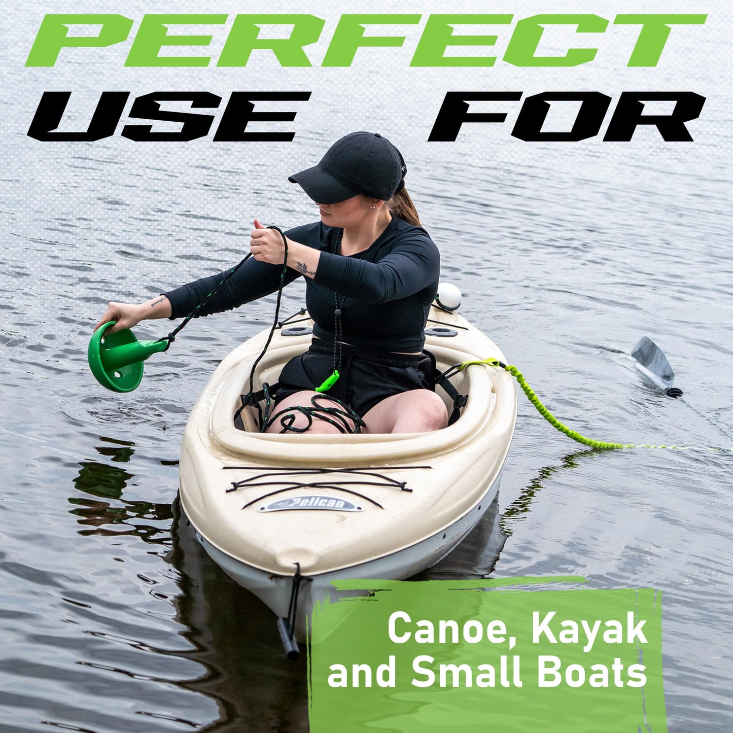 Gradient Fitness Kayak Anchor | Paddle Board Anchor, Small Boat and Canoe Anchors, Jet Ski Anchor, Jetski Accessory, PWC Anchor, Kayak Anchor Kit.