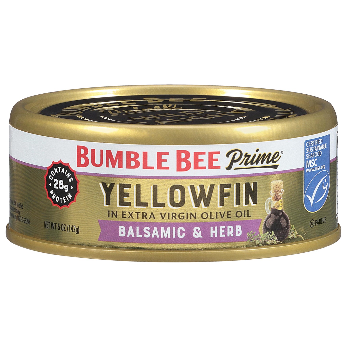 Bumble Bee Prime Atlantic Salmon, 5 oz Can - Premium Salmon - 24g Protein per Serving - Gluten Free & Kosher