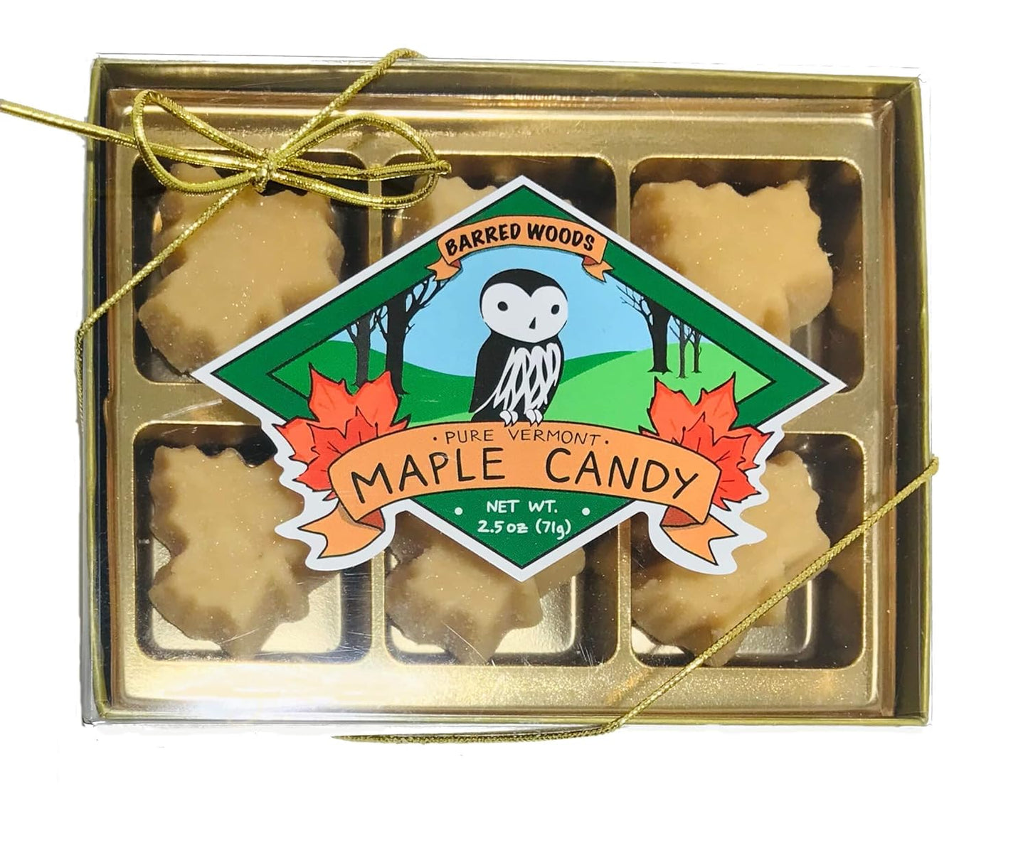 Deluxe Vermont Maple Syrup Gift Box - From Barred Woods Maple Products