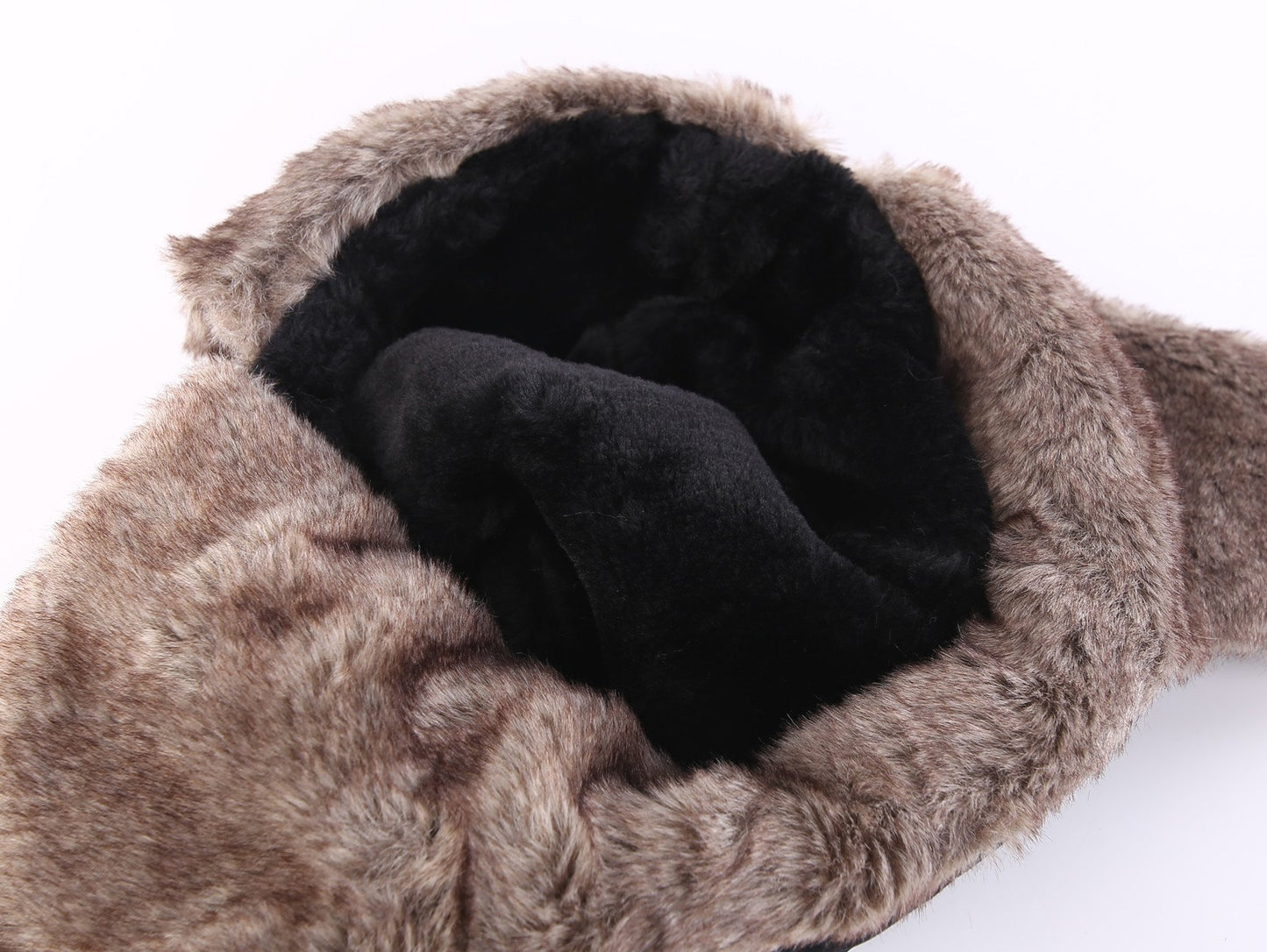 Connectyle Men's Trooper Trapper Hat Warm Winter Hats with Removable Face Mask Earflaps Faux Fur Hunting Outdoor Hat