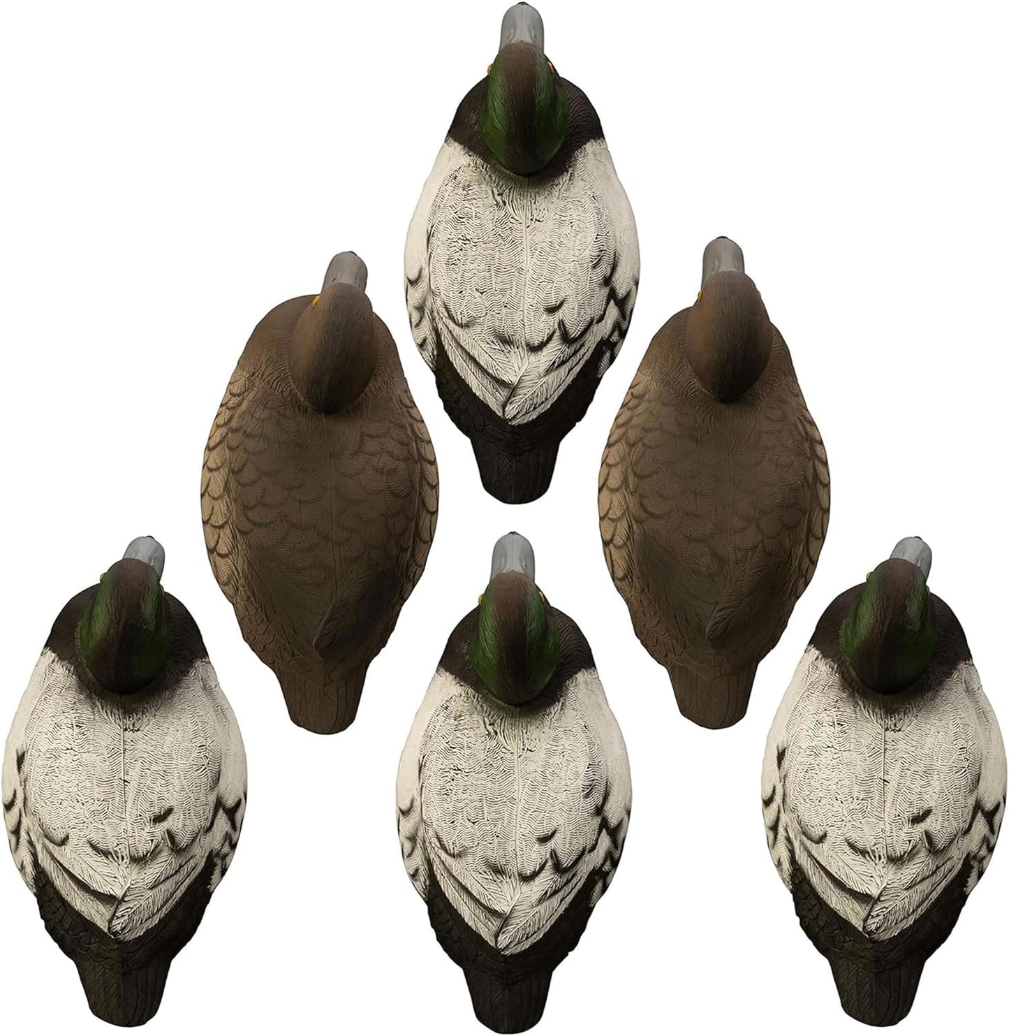 Higdon Outdoors Battleship Bluebill Duck Decoys, Foam-Filled