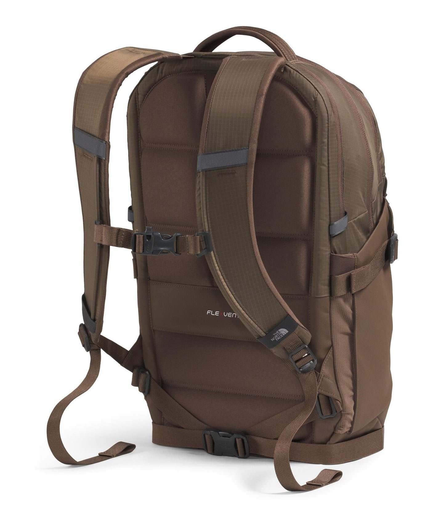 THE NORTH FACE Recon Everyday Laptop Backpack | Daypack with Water Repellent Finish, 16" Laptop Sleeve, 2 Water Bottle Pockets, TNF Black/TNF Black-NPF, One Size