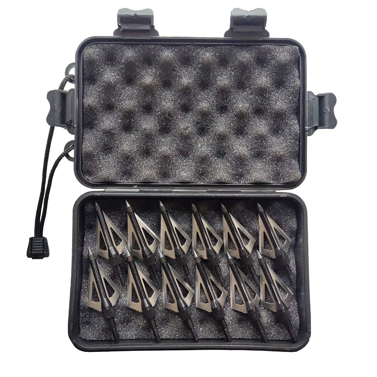 20 22 Inch Crossbow Bolts and Crossbow Broadheads Set Carbon Crossbow Arrows for Hunting and Outdoor Practice, 12pcs Arrows 12pcs Broadheads(24 Pack)