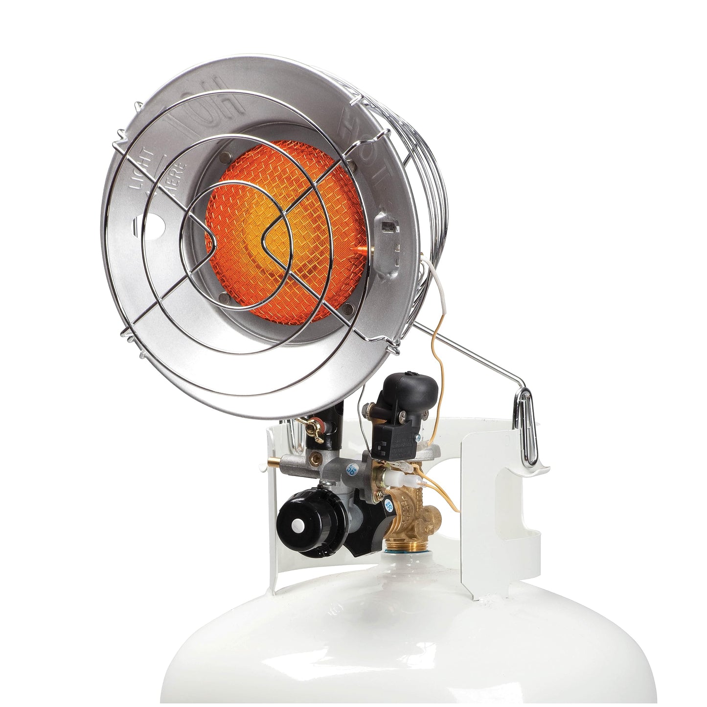 Mr. Heater MH60QFAV 60,000 BTU Portable Propane Forced Air Heater, 19.75 x 11.50 inches, black