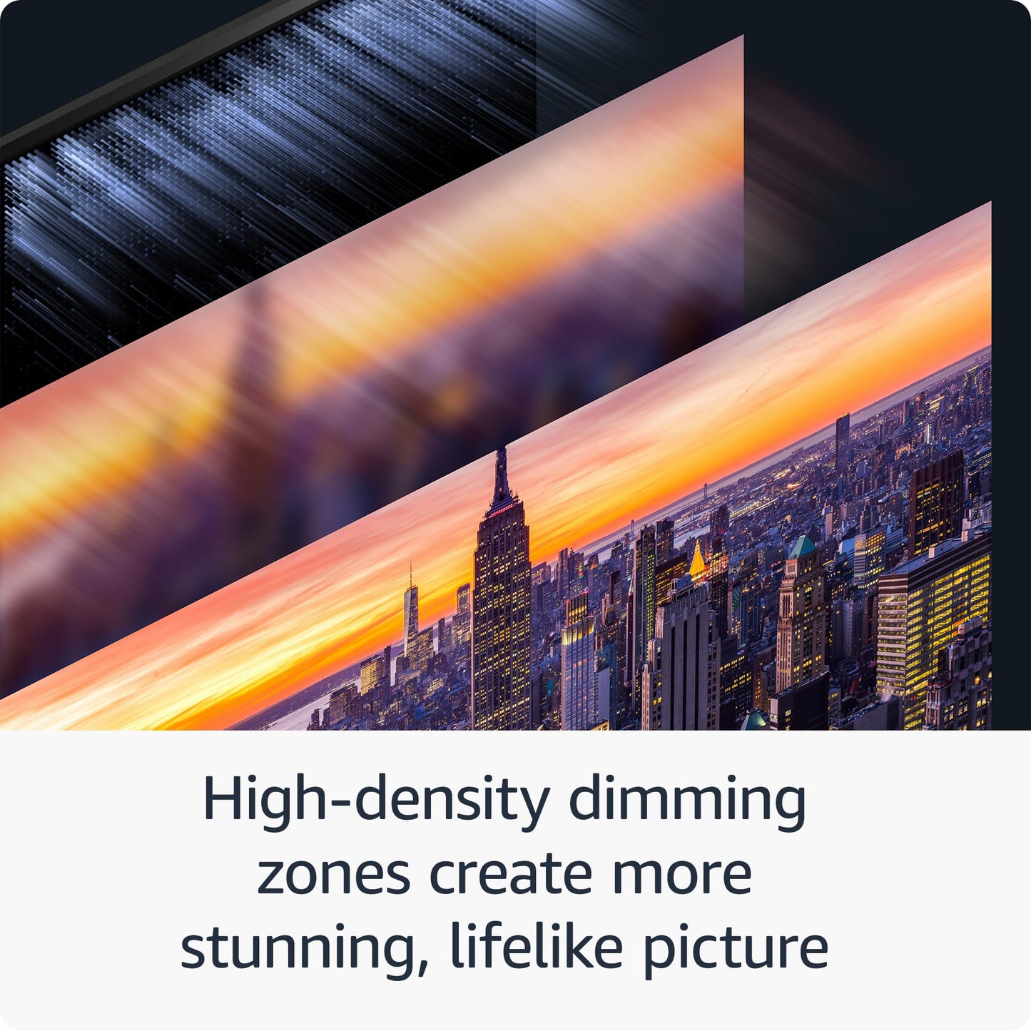 Amazon Fire TV 55" Omni Mini-LED Series, QLED 4K UHD smart TV, Dolby Vision IQ, 144hz gaming mode, Ambient Experience, hands-free with Alexa, 2024 release