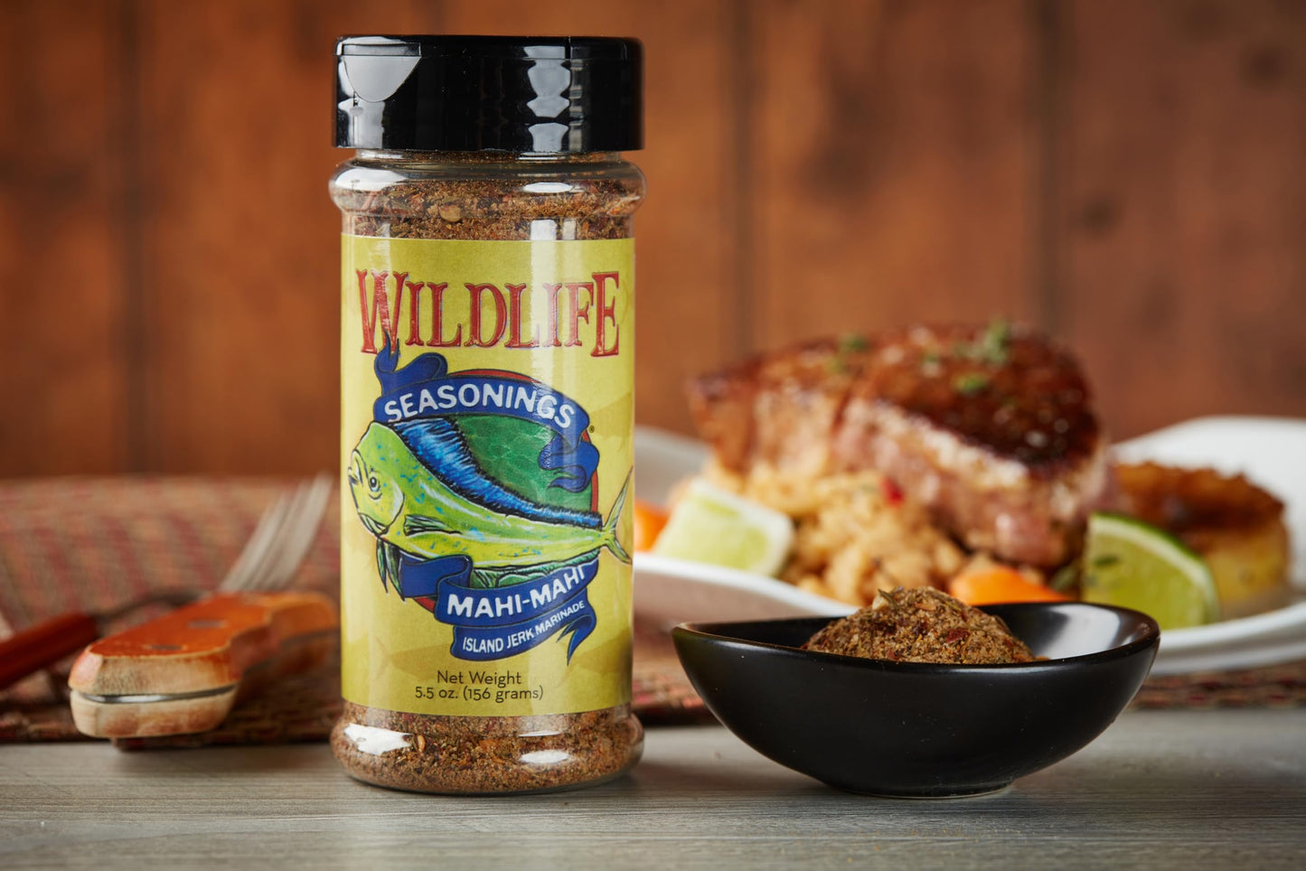 Wildlife Seasonings Alligator Bayou Cajun – Spicy Cajun Meat Seasoning & Grilling Dry Rub – Bold Beef, Chicken, Seafood & Stuffing Seasoning – Perfect Southern Flavor Blend for Authentic Bayou