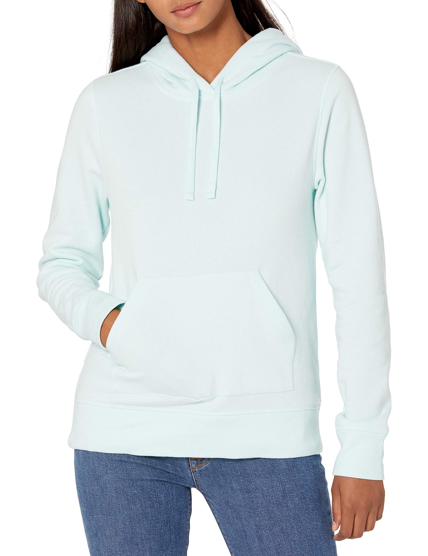 Amazon Essentials Women's Regular-Fit Fleece Pullover Hoodie (Available in Plus Size)