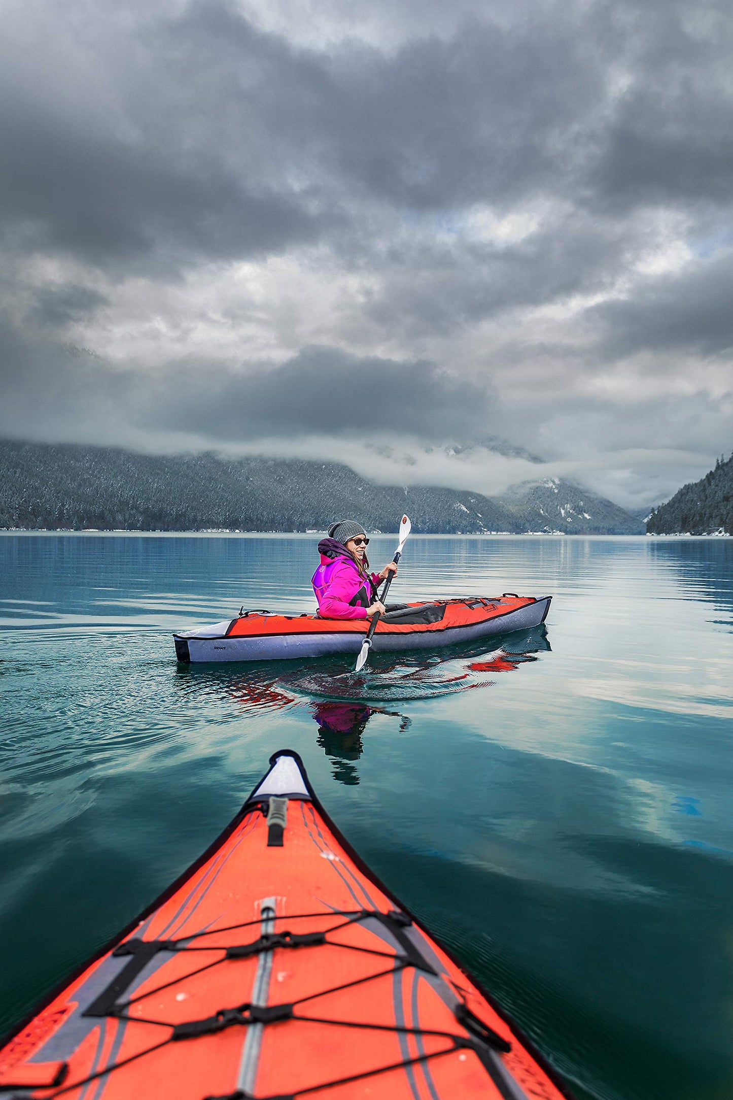 Advanced Elements AdvancedFrame Inflatable Kayak with Bag and Pump