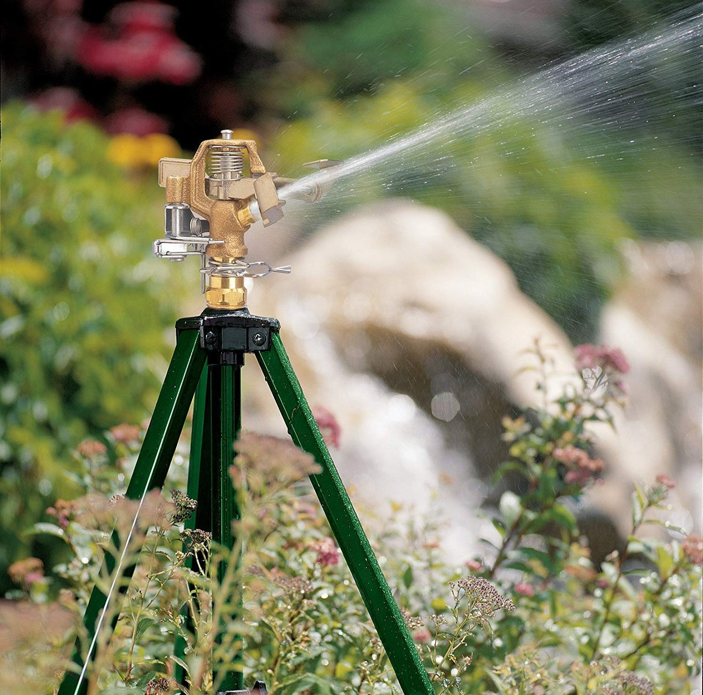 Orbit Lawn Watering Impact Sprinkler on Tripod Base