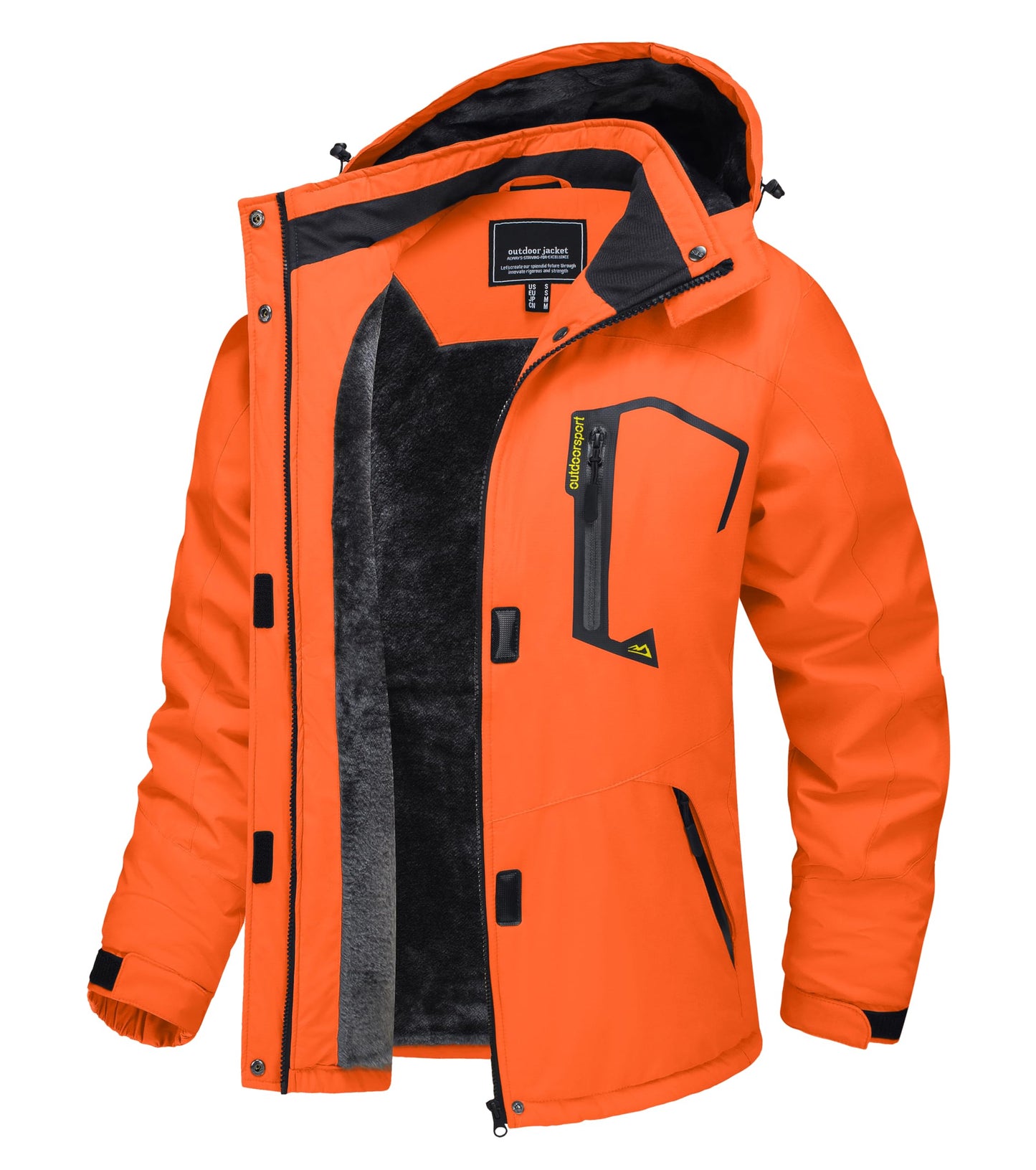 TACVASEN Women's Winter Jacket Waterproof Ski Jacket Hooded Fleece Lined Warm Snow Coat Mountain Windproof Rain Windbreaker