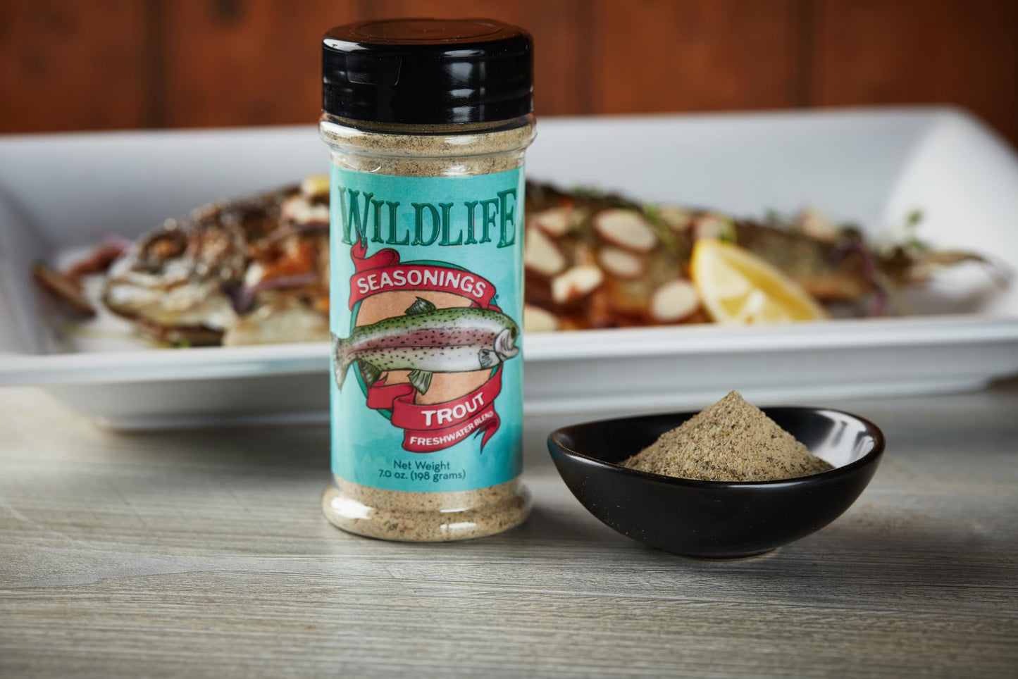 Wildlife Seasonings Alligator Bayou Cajun – Spicy Cajun Meat Seasoning & Grilling Dry Rub – Bold Beef, Chicken, Seafood & Stuffing Seasoning – Perfect Southern Flavor Blend for Authentic Bayou