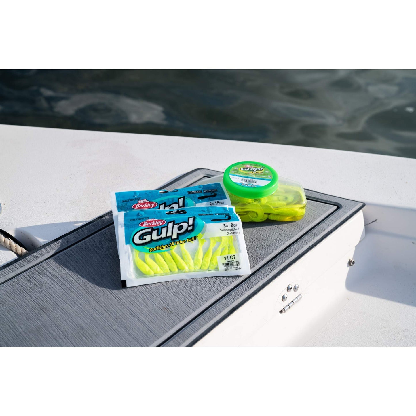 Berkley Gulp! Alive! Swimming Mullet Saltwater Fishing Soft Bait