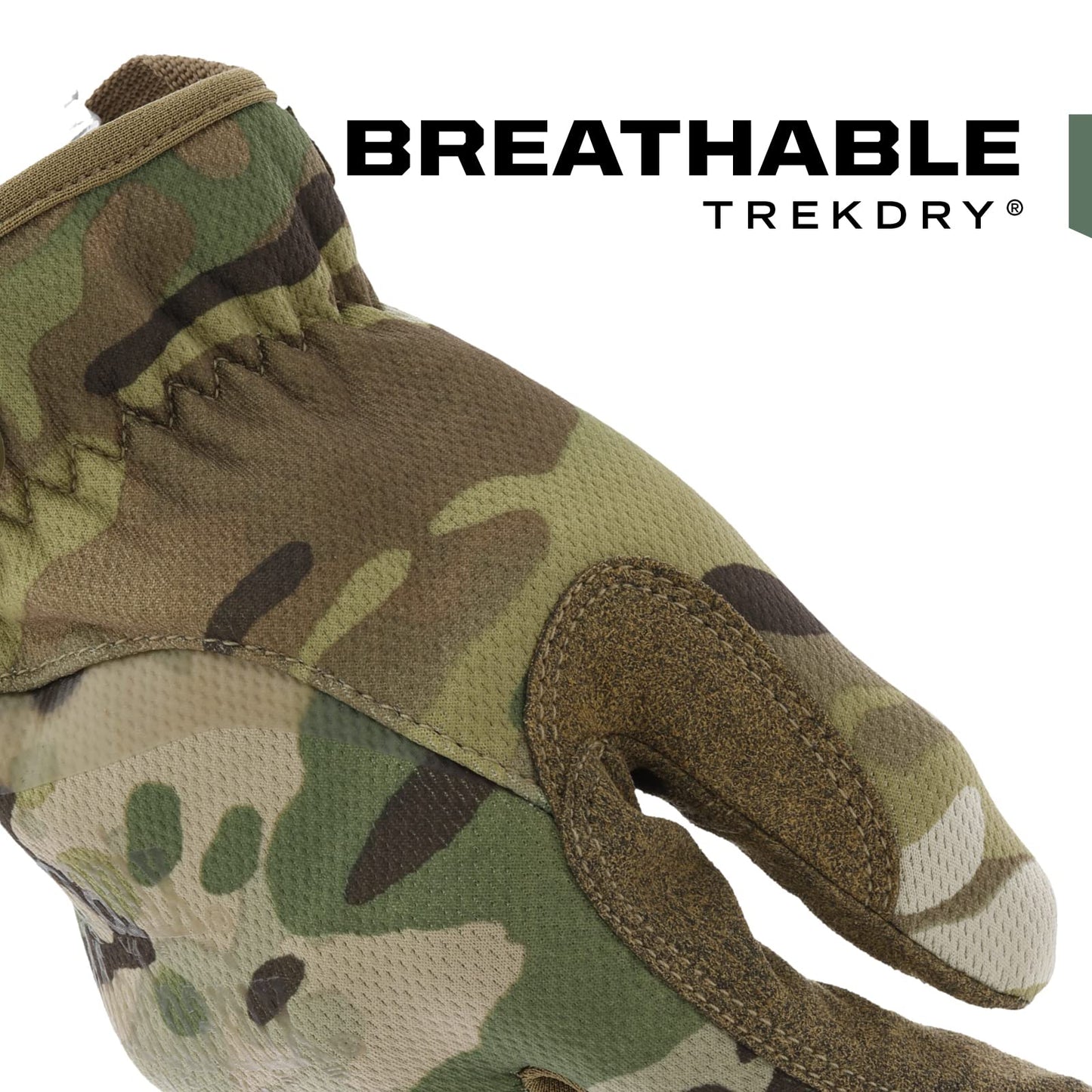 Mechanix Wear: Multicam FastFit Tactical Work Gloves (Large, Multicam)