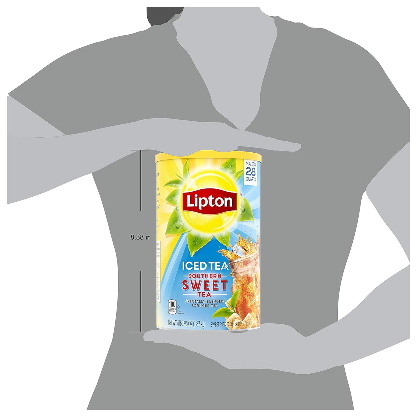Lipton Southern Sweet Iced Tea Mix, Makes 28 Quarts, 1 Pack
