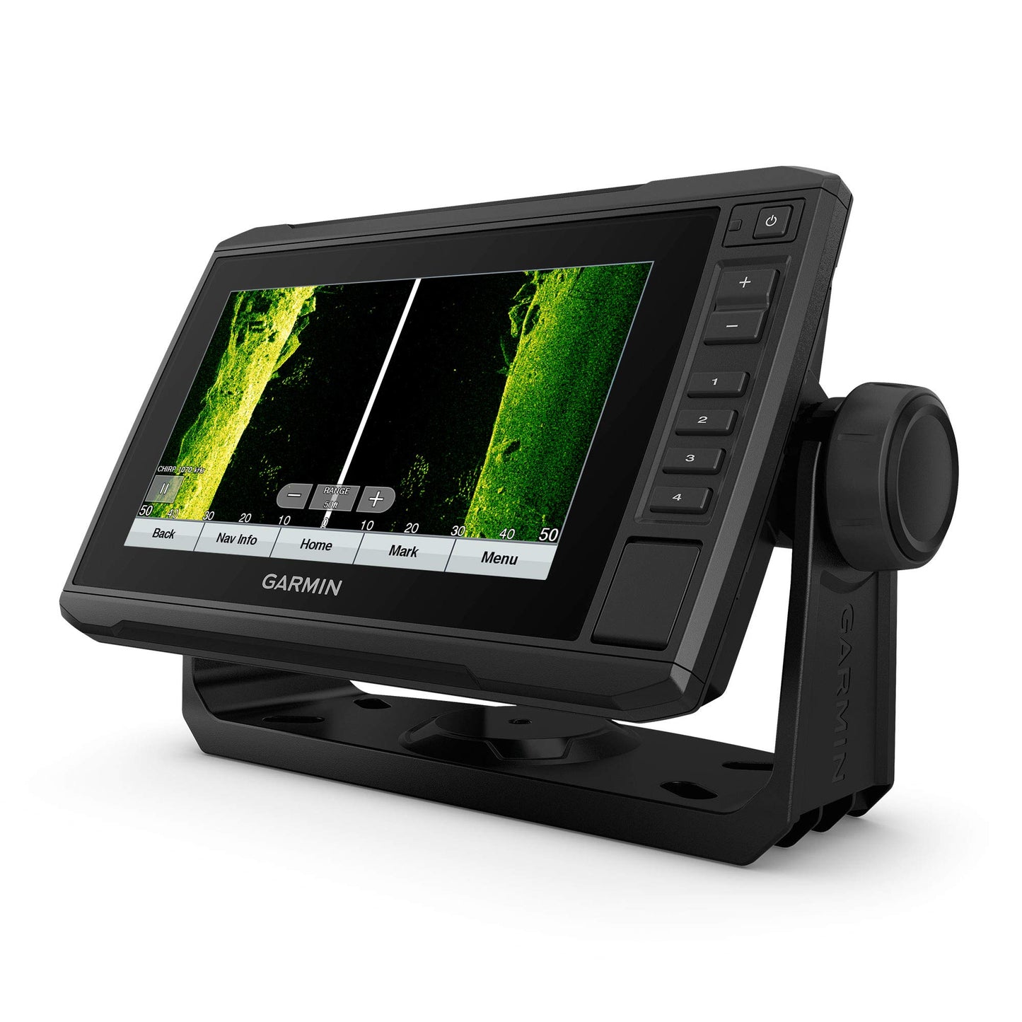 "Garmin ECHOMAP UHD 93sv with GT56UHD-TM Transducer, 9"" Keyed-Assist Touchscreen Chartplotter with U.S. LakeVü g3 and Added High-Def Scanning Sonar" (010-02523-01)