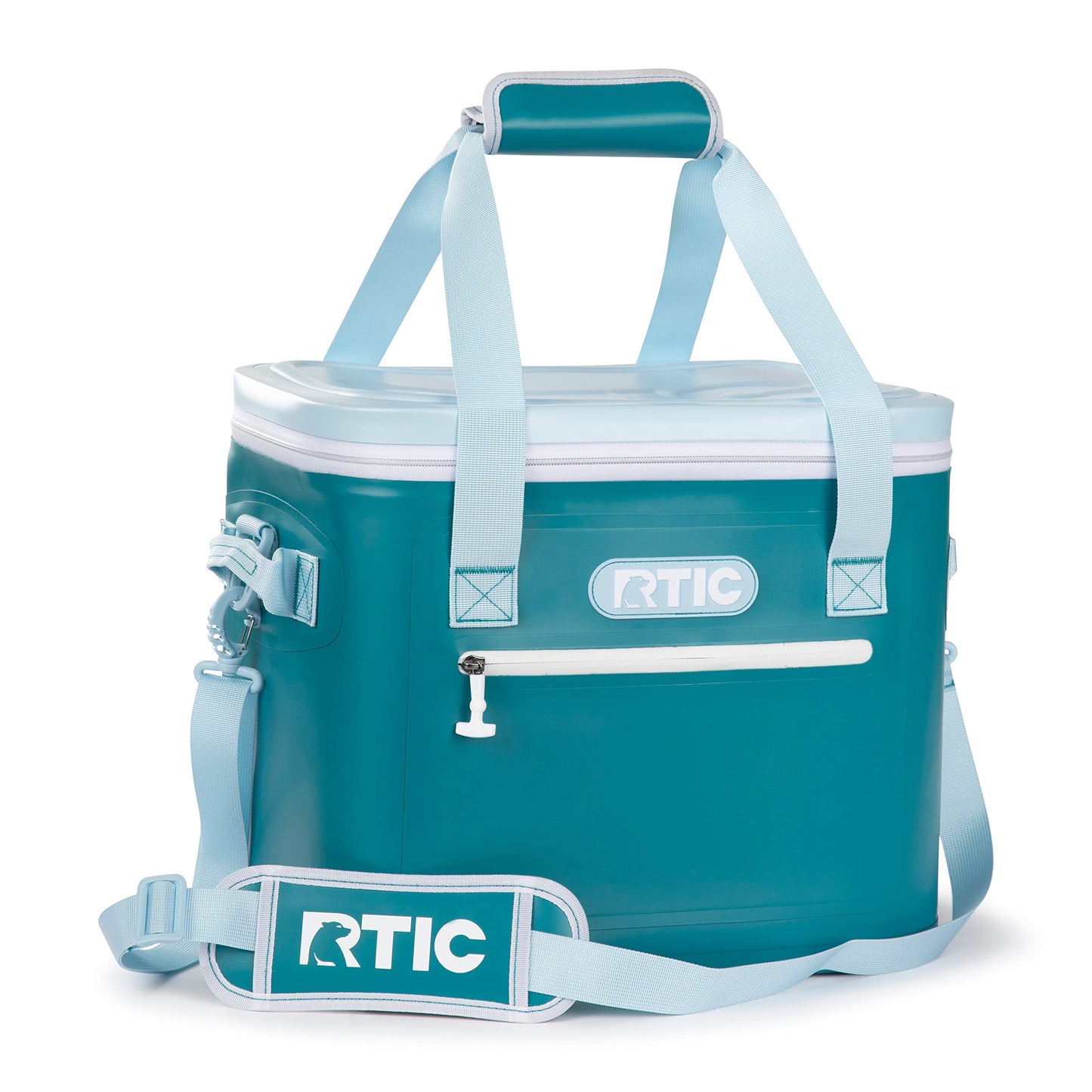 RTIC Ultra-Tough Soft Cooler 30 Can, Insulated Bag Portable Ice Chest Box for Lunch, Beach, Drink, Beverage, Travel, Camping, Picnic, Car, Trips, Floating Cooler Leak-Proof with Zipper