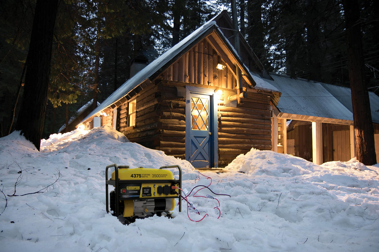 Champion Power Equipment 4375-Watt RV Ready Portable Generator with CO Shield