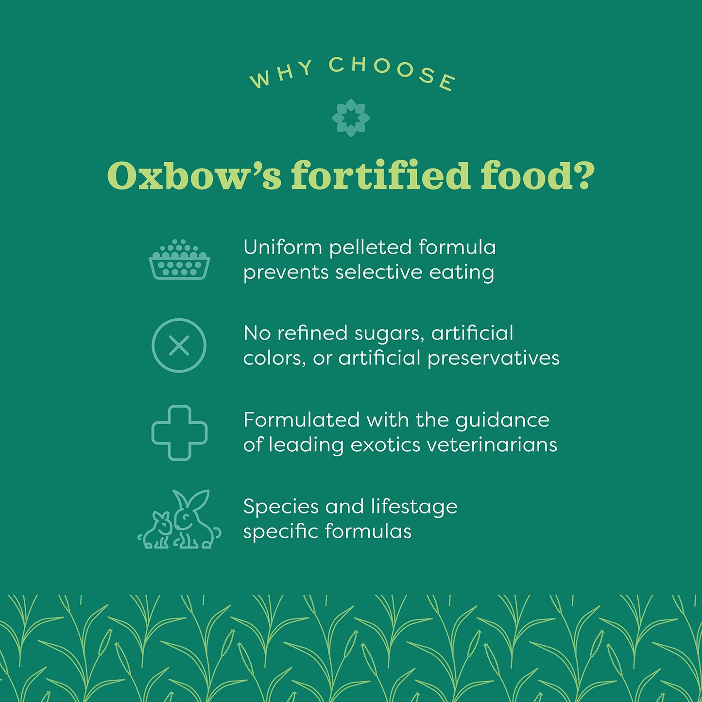 Oxbow Essentials Rabbit Food, Adult, Made with Oxbow Timothy Hay for Rabbit, Pet Pellets with Vitamins & Minerals, Small Animal Pet Products, Bunny Food, Made in USA, High Fiber, 10 lb. bag