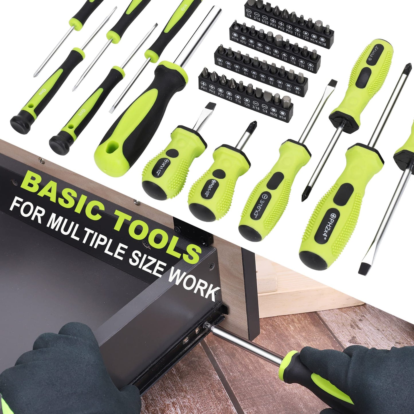 FASTPRO 220-Piece Home Tool Set, Household Repairing Tool Kit