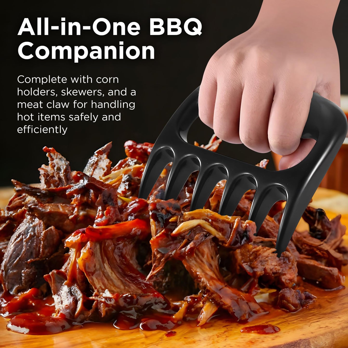 Kaluns Grilling Accessories, Dad Gifts for Fathers Day Grilling Gifts, Heavy Duty Stainless Steel BBQ Grill Tools Set for Outdoor Grill with Aluminum Case and Apron, Dad Birthday Gifts for Men Husband