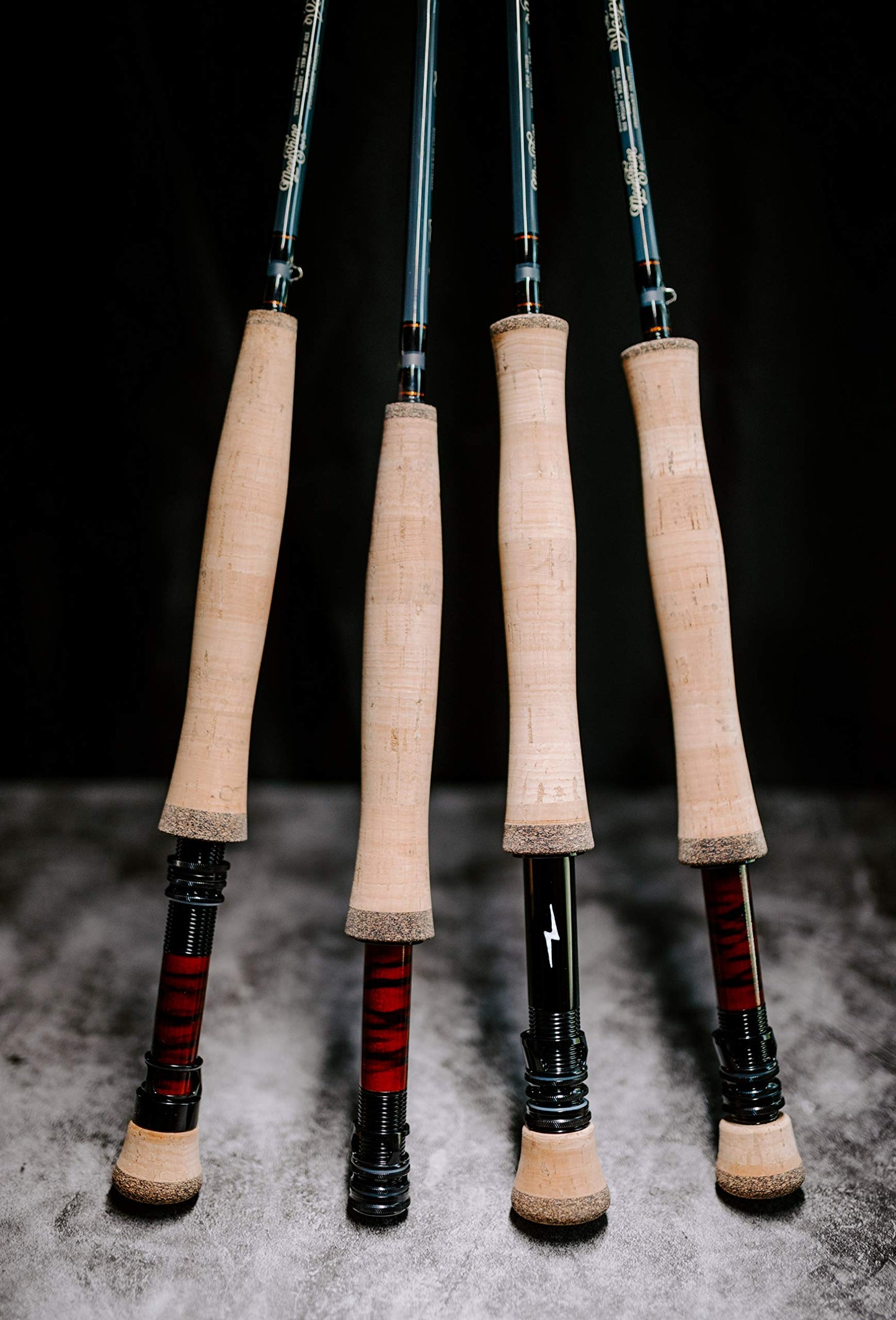 Moonshine Rod Co. Fly Fishing Rod with Carrying Case and Extra Rod Tip Section, Slow-Medium-Fast Action