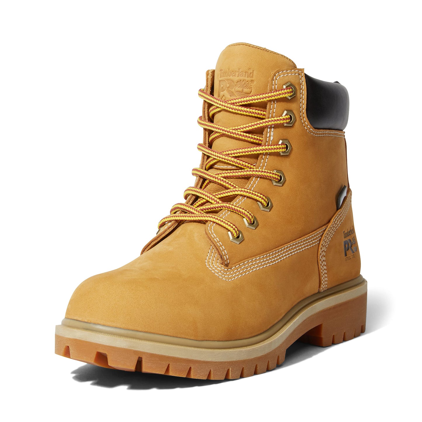 Timberland PRO Women's Direct Attach 6 Inch Steel Safety Toe Insulated Waterproof Industrial Work Boot
