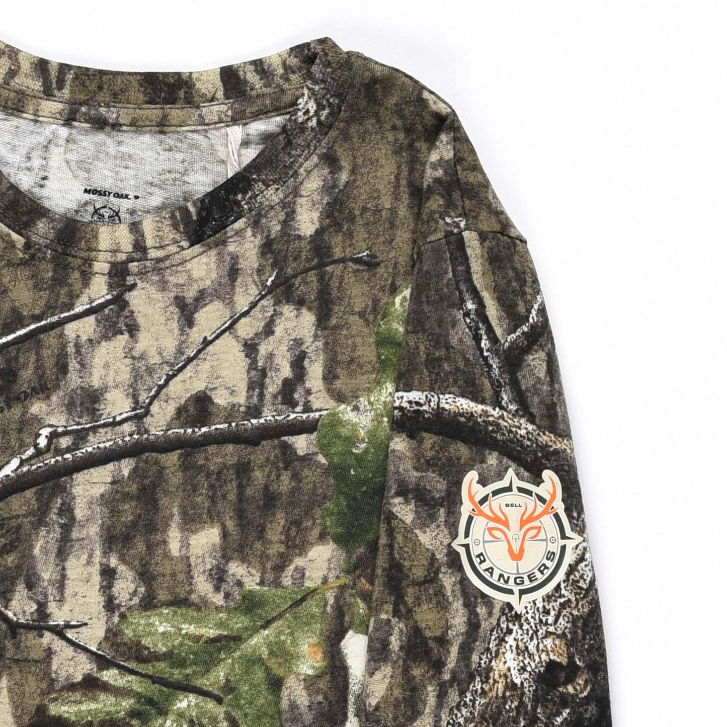 Realtree and Mossy Oak Authentic Youth Camouflage Pattern Long Sleeves Crewneck Tee Shirts for Kids