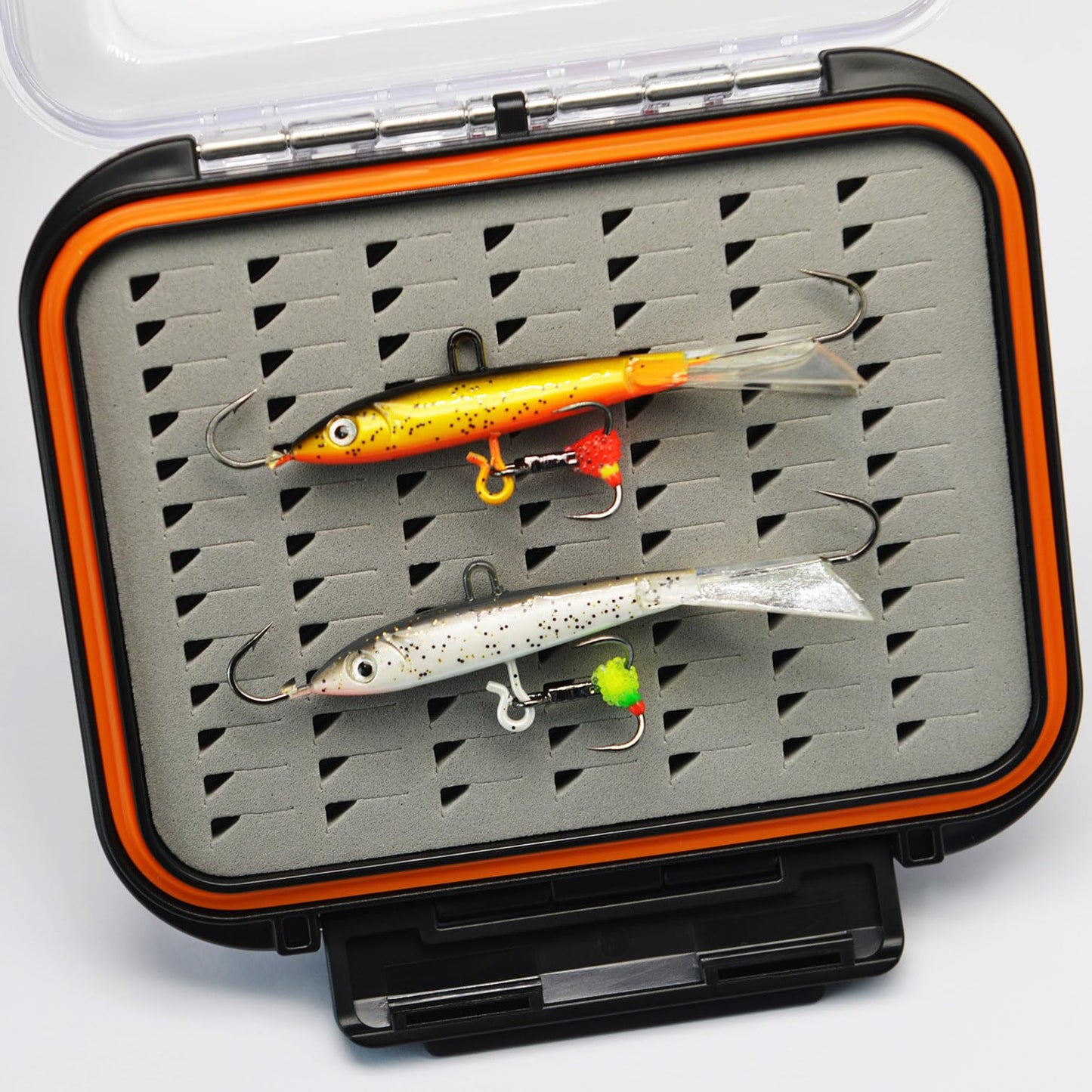 Alichino Ice Fishing Jig Set Ice Fishing Lures Micro Jig Head Hook Set for Panfish, Crappie, Walleye, Perch, Trout, Bluegill