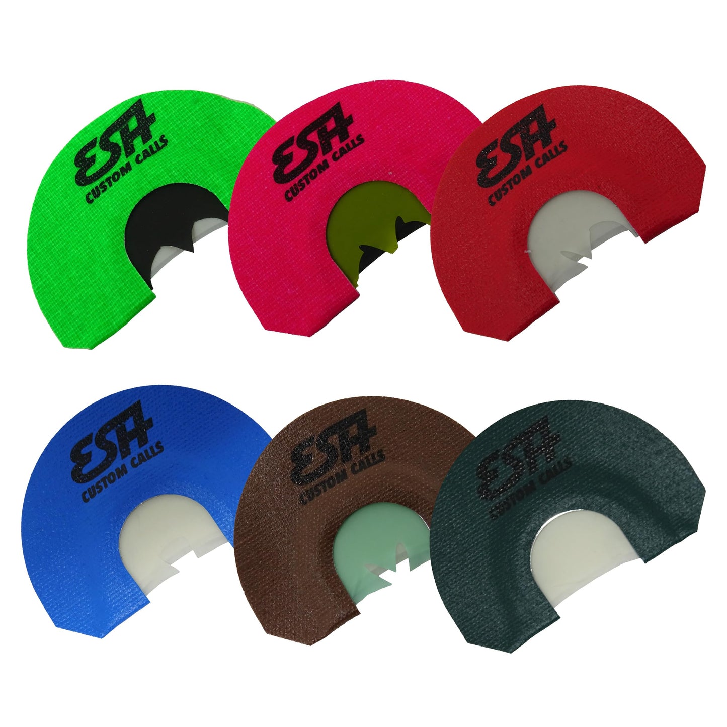 ESH Turkey Mouth Calls – Single or Multi-Pack (2, 3, or 6-Pack) Diaphragm Turkey Calls for Hunting – Variety of Reed Cuts for Realistic Hen Sounds – Perfect for Beginners and Pros