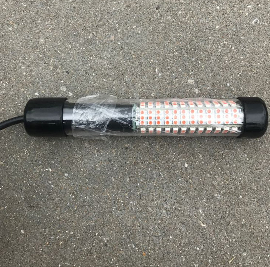 SAMDO IP68 12V LED Underwater Fishing Light 1080 Lumens Fish Attracting Light, Night Fishing Light 10.8W