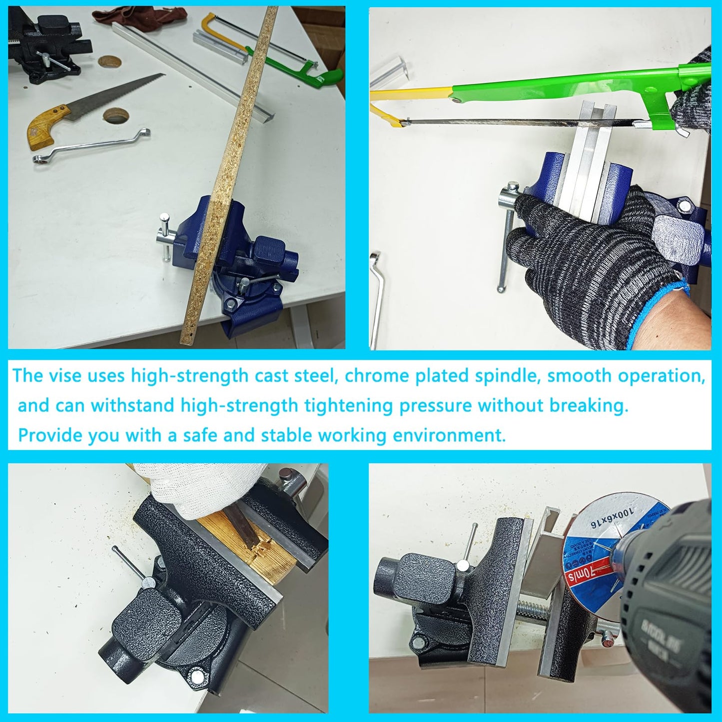 MYTEC Home Vise Clamp-On Vise,2.5"