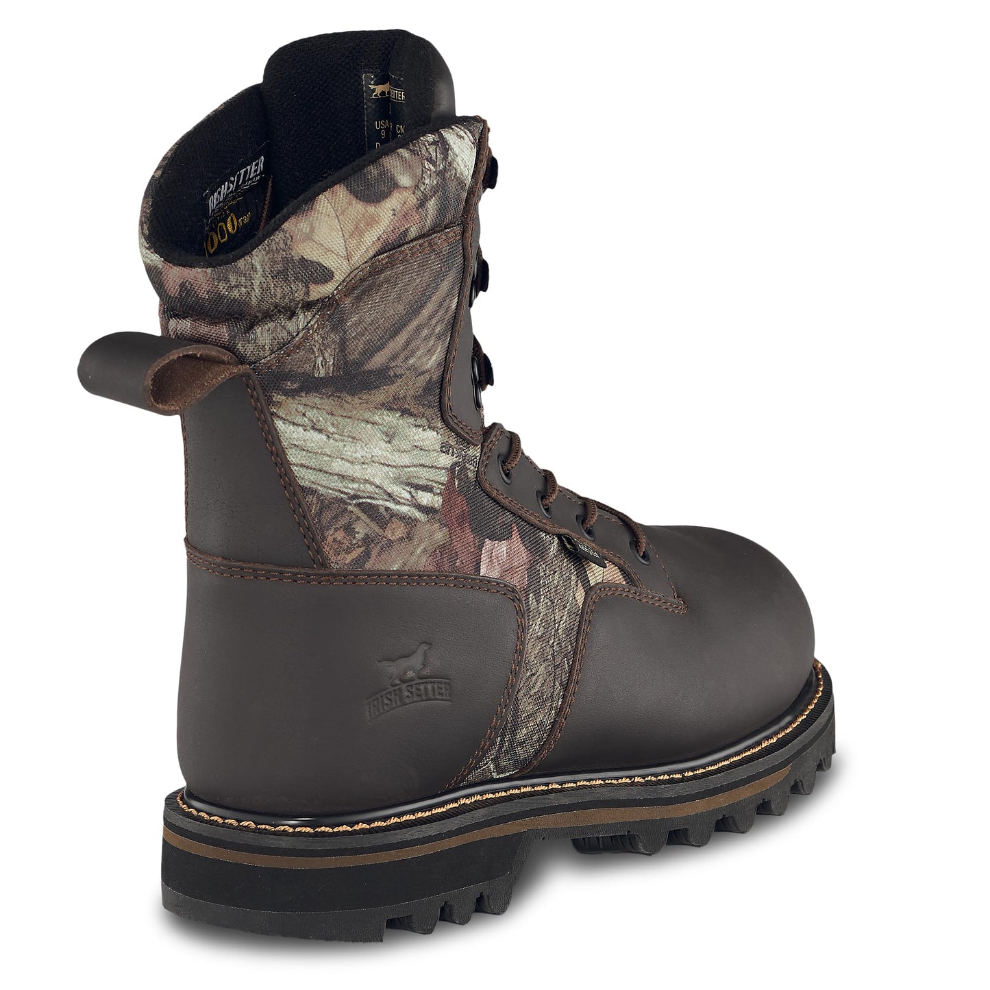 Irish Setter, Gunflint II, Men’s, 10", Waterproof, Hunting Boot, Mossy Oak Break-up Infinity
