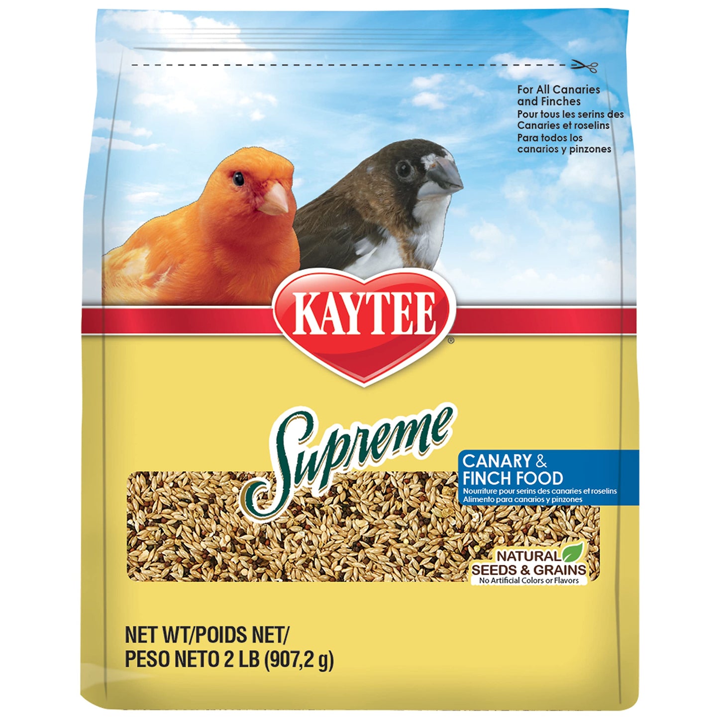 Kaytee Supreme Pet Canary & Finch Food, 20 lb